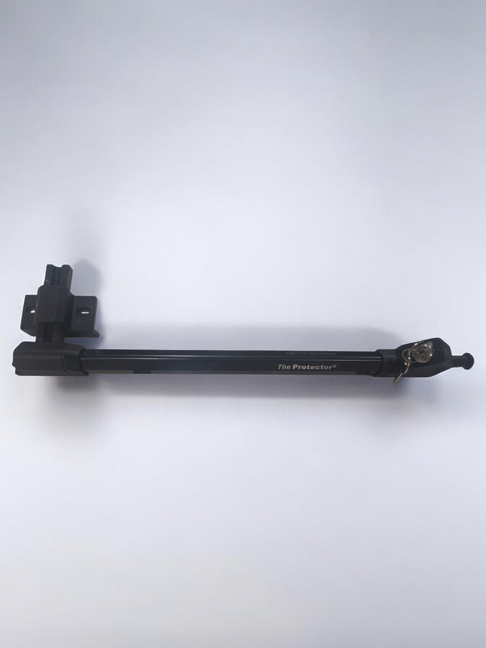 FORGERIGHT 10-inch Black Aluminum Fence Magnetic Protector Gate Latch